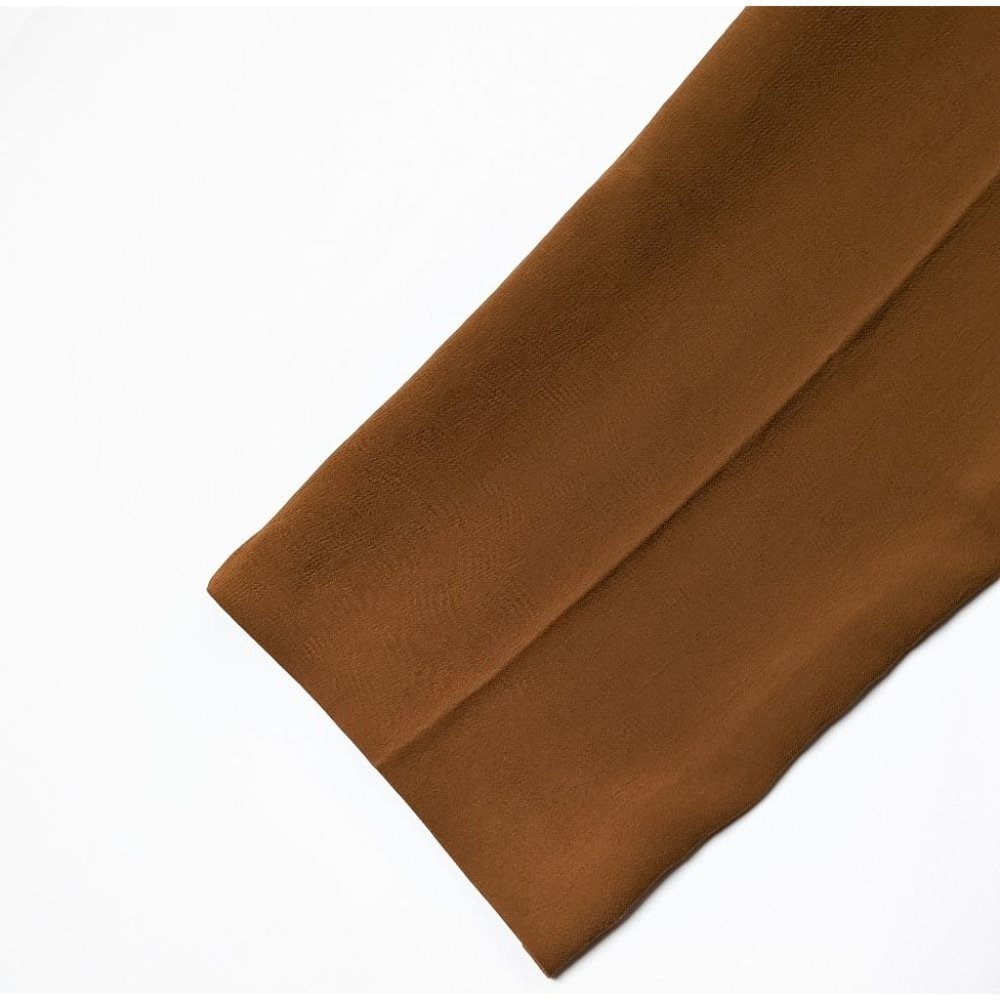 WILFRED Alanya Trouser Wide Leg Pants Rich Chestnut Brown 0 XS Aritzia - Picture 9 of 10
